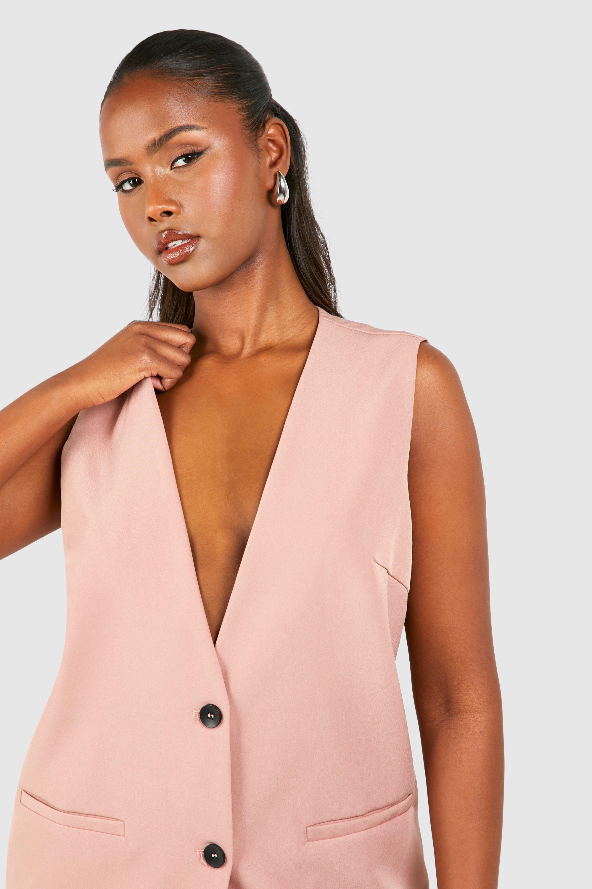 Dusty on sale pink waistcoat